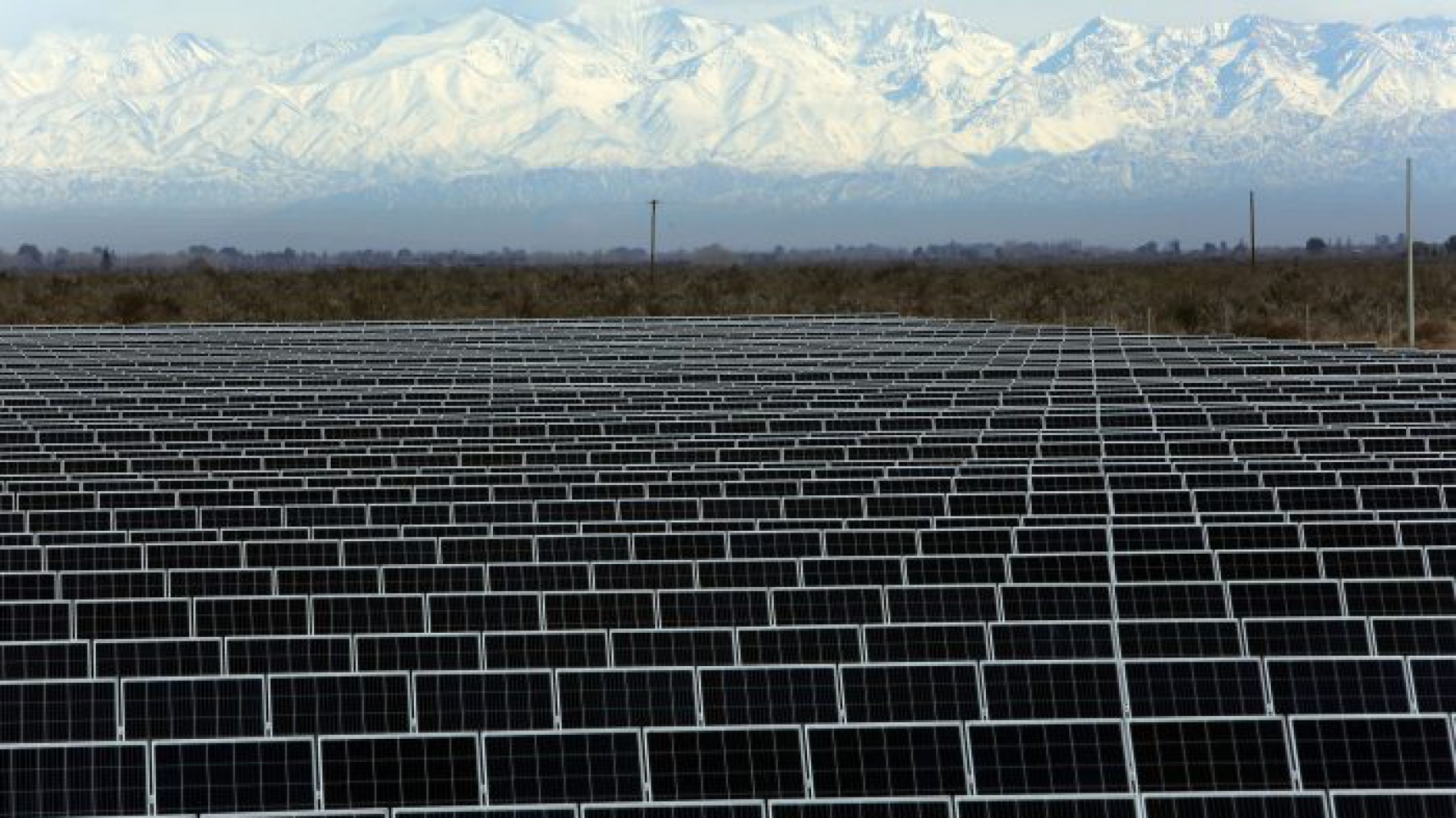 Mendoza inauguró un parque solar con capacidad para abastecer a 5000 familias